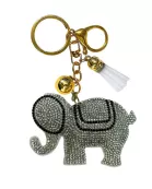 Elephants Crystal Bling Keychains