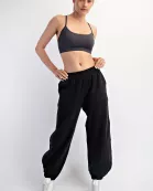 FLEECE COCOON JOGGER SWEATPANTS