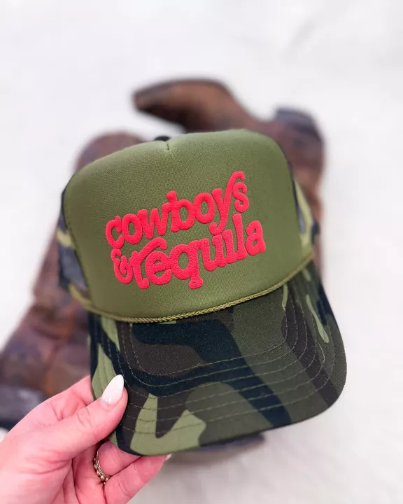 Cowboys and Tequila Trucker Hat