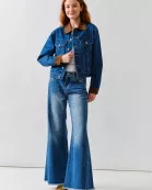 MAP3270 WIDE LEG DENIM PANTS