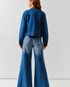 MAP3270 WIDE LEG DENIM PANTS