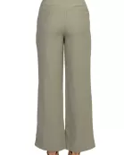 Truth High Waist Olive Wide Leg Trouser Pants