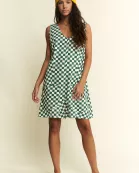 PLUS SIZE FRONT POCKET SHORTS ROMPER