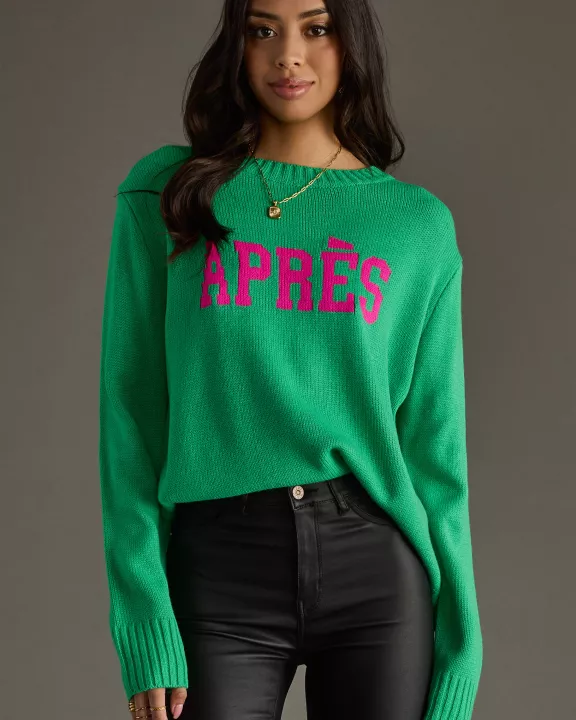 Green Apres Sweater