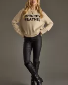 Lt. Tan Whiskey Weather Sweater