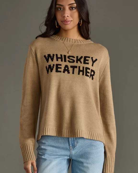 Tan Whiskey Weather Sweater