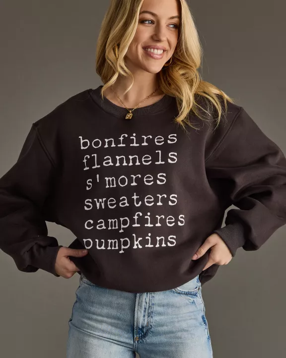 Charcoal Bonfires Sweatshirt