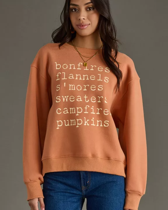 Rust Bonfires Sweatshirt