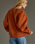 Rust Hello Fall Sweatshirt