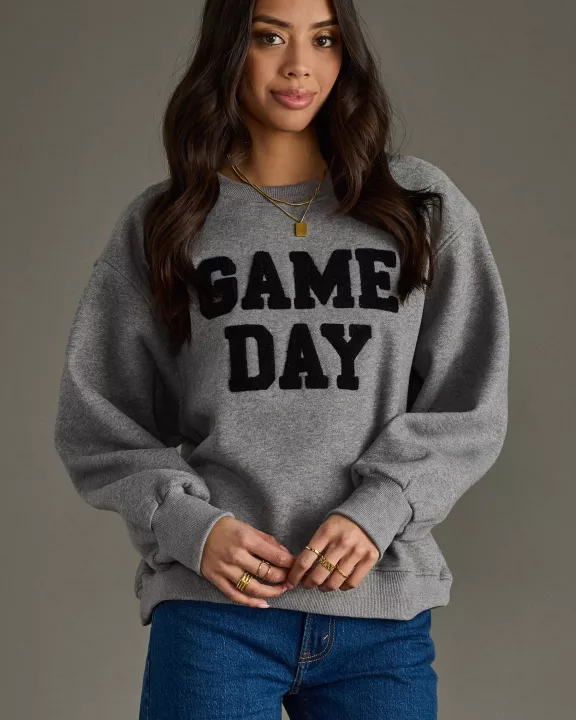 Dark Gray Game Day Sweatshirt