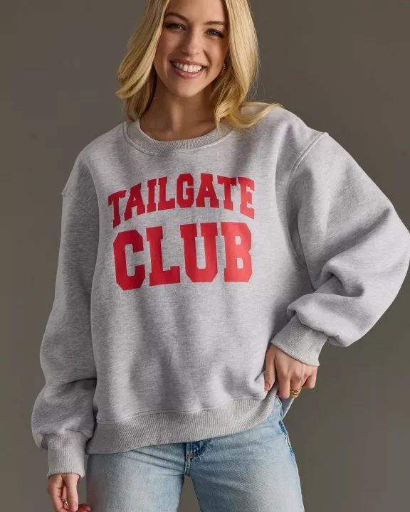 Lt. Gray Tailgate Club Sweatshirt