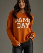 Orange Game Day Sweater