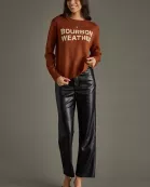 Rust & Ivory Bourbon Weather Sweater