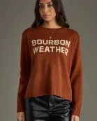 Rust & Ivory Bourbon Weather Sweater