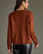 Rust & Ivory Bourbon Weather Sweater