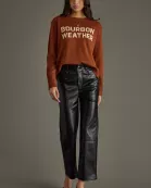 Rust & Ivory Bourbon Weather Sweater