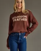 Brown Bourbon Weather Sweater