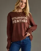 Brown Bourbon Weather Sweater