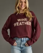 Wine Weather Sweater