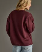 Wine Weather Sweater