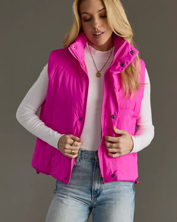 Bright Pink Vest