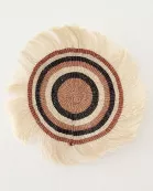 11" Sisal Wall Hanging Trivet: Assortment 3