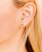 Screwback Stud Earrings - Pencil