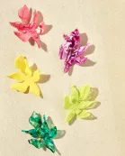 Flora Statement Earrings - Butter Yellow