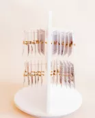 Display - Small Screwback Nap Stud Spinner - $35