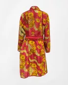 Kantha Long Coat- Manjushri