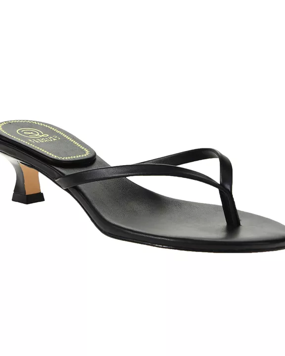 Brissa Thong Kitten Heel Sandal