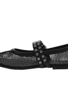Match Set Mesh Mary Jane Flat