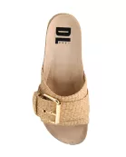 Palm Island Raffia Flatform Sandal