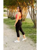 Ready to Ship | The Cassandra - Black CAPRI with POCKETS