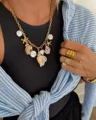 SHELL CHARM NECKLACE