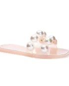 Carlo Jelly Flat Slide Sandal