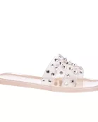 Charli Jelly Flat Slide Sandal
