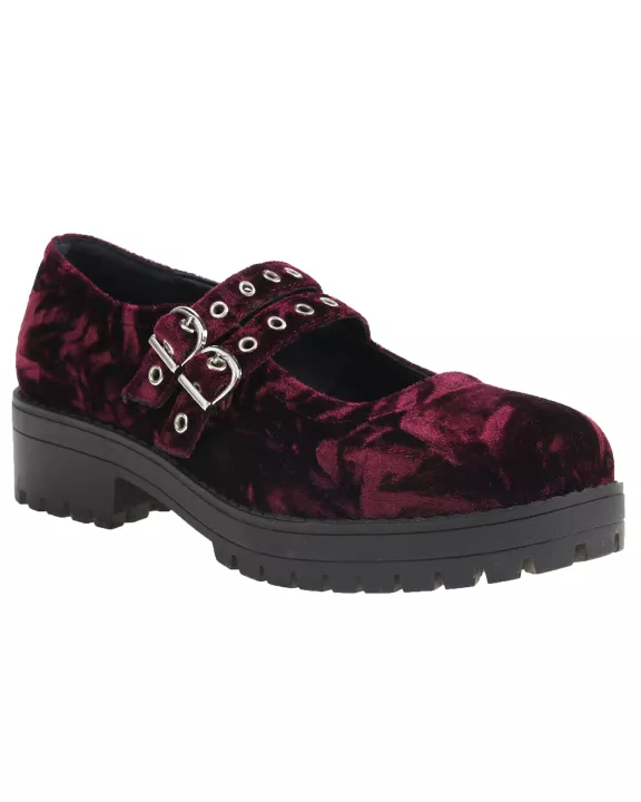 Vagabond Velvet Mary Jane Loafer