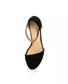 Jody Super Suede Block Heel Sandal