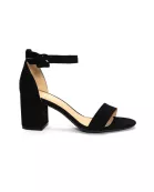 Jody Super Suede Block Heel Sandal