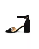 Jody Super Suede Block Heel Sandal