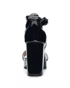 Go On 2 Patent Platform Sandal