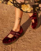 Vagabond Velvet Mary Jane Loafer