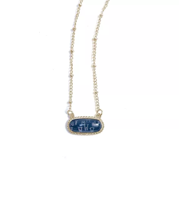 Black Brand Necklace