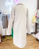 ETA 8/13 - Juliette Taupe Mid-Length Coat