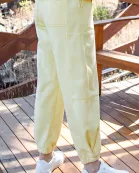 FLEECE COCOON JOGGER SWEATPANTS