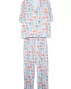 Traveling Matchbook Wholesale Cute PJ Set
