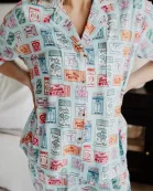 Traveling Matchbook Wholesale Cute PJ Set