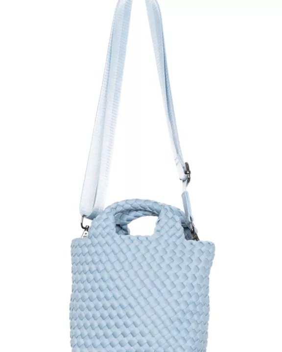 Light Blue Wholesale Bucket Bag Crossbody