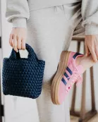 Navy Wholesale Bucket Tote Bag